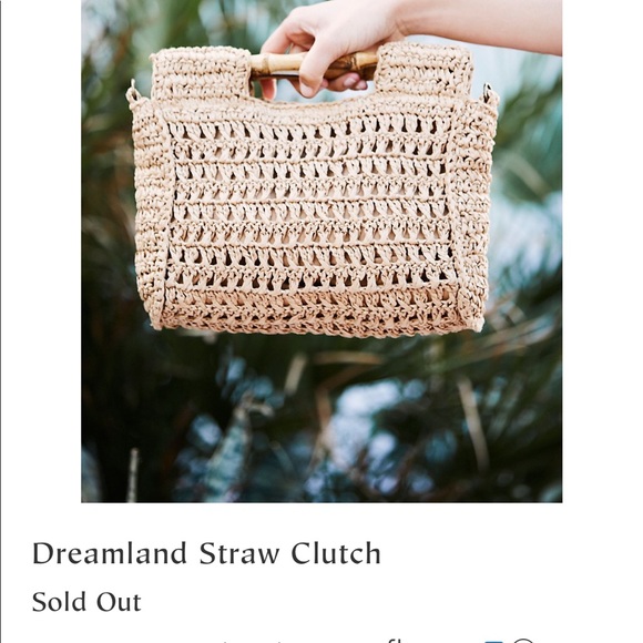Free People Dreamland Straw Wicker Bag - Black - Picture 3 of 6